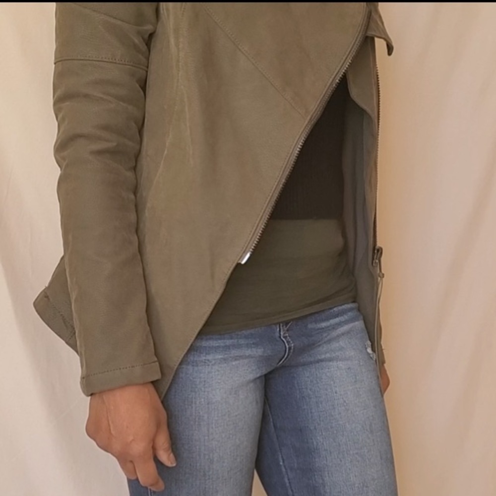 Divided Faux Leather Jacket